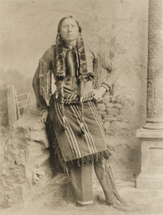 Native Americans - Quannah Parker became chief of the Comanche Indians in 1867 and until 1875 led raids on frontier settlements. A shrewd businessman, he was believed, at one time, to be the wealthiest Indian in the United States.